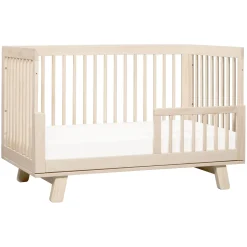 Hudson 3-in-1 Convertible Crib - Washed Natural