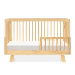 Hudson 3-in-1 Convertible Crib with Toddler Bed Conversion Kit - Natural Finish