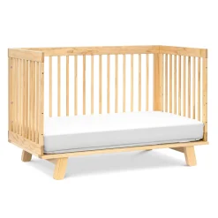 Hudson 3-in-1 Convertible Crib with Toddler Bed Conversion Kit - Natural Finish