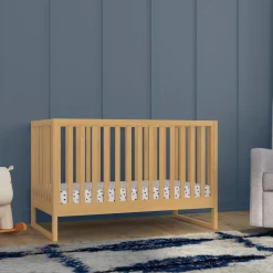 Hunter 3-in-1 Convertible Crib - Honey