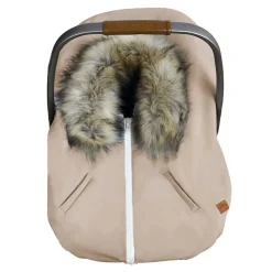 3-in-1 Car Seat Cover / Poncho - Tan