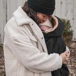 3-in-1 Car Seat Cover / Poncho - Black