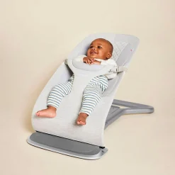 3-in-1 Evolve Bouncer - Light Grey