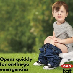 2-in-1 Go Potty™ with Travel Bag - Grey