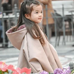 3-in-1 Mid-season Car Seat Cover / Poncho - Plum