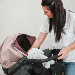 3-in-1 Mid-season Car Seat Cover / Poncho - Plum