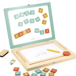 4-in-1 Portable Magnetic and Chalk Board