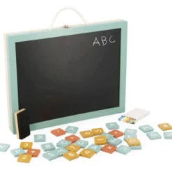 4-in-1 Portable Magnetic and Chalk Board