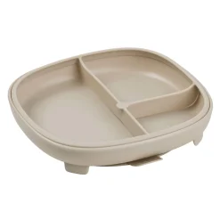 2-in-1 Suction Plate - Latte