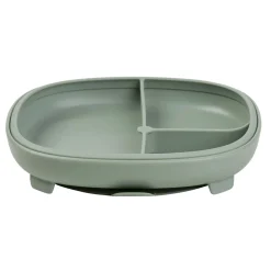 2-in-1 Suction Plate - Sage