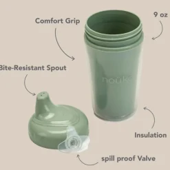 Insulated Sippy Cup - Moss