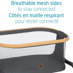 Iora Maxi-Cosi Bedside Bassinet - Classic Graphite