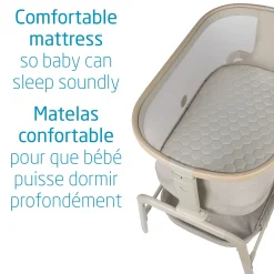 Iora Maxi-Cosi Bedside Bassinet - Classic Oat