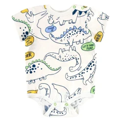 Ivory Dinos 2 Piece Set 3-18m