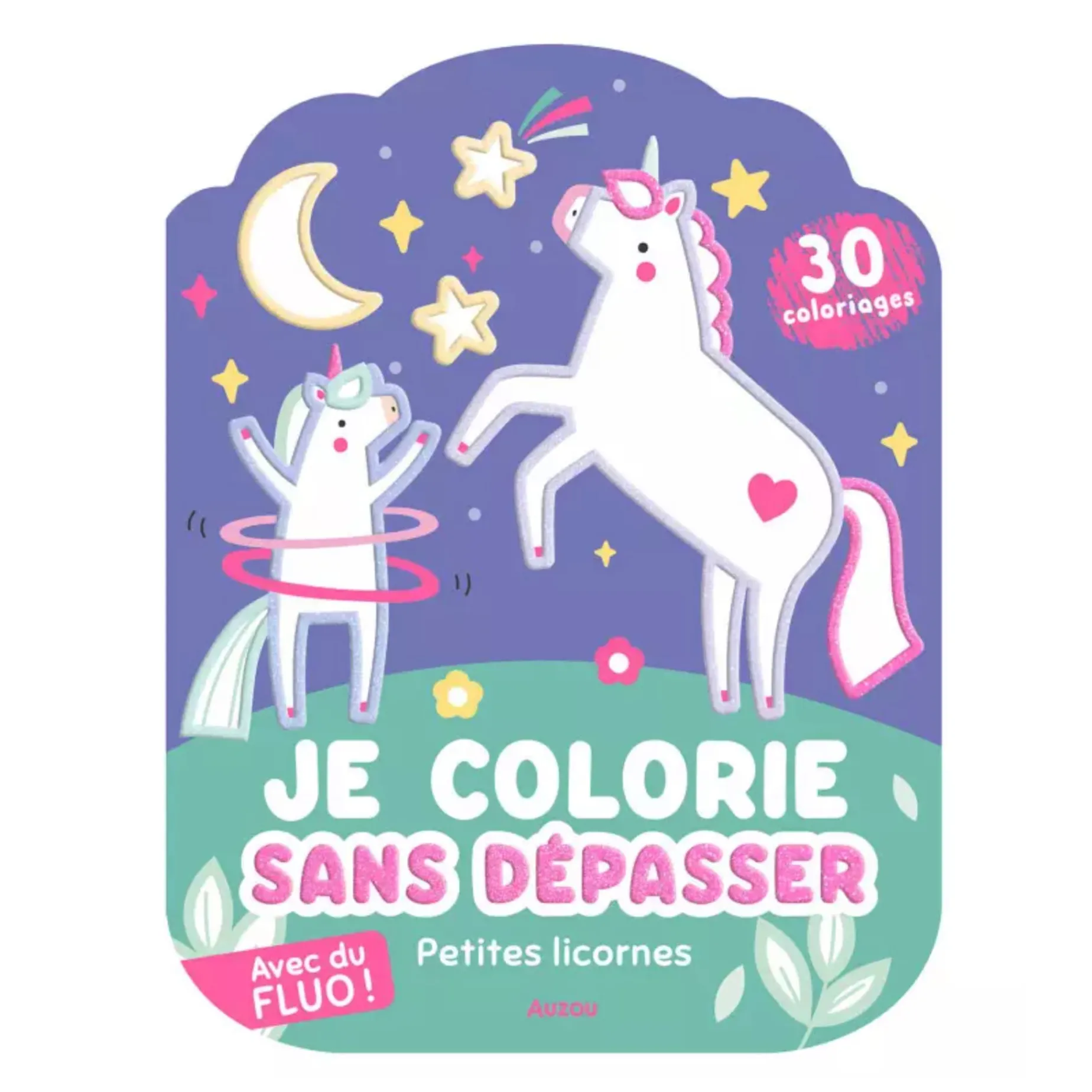 Je Colorie Sans Dépasser - Petites Licornes