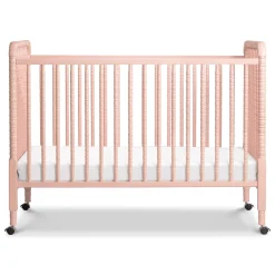 Jenny Lind 3-in-1 Convertible Crib - Blush Pink