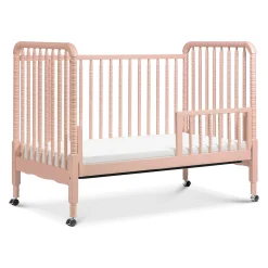 Jenny Lind 3-in-1 Convertible Crib - Blush Pink