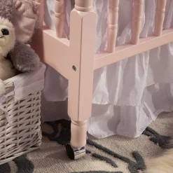 Jenny Lind 3-in-1 Convertible Crib - Blush Pink