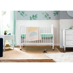 Jenny Lind Spindle Nightstand - White