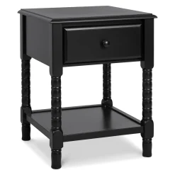 Jenny Lind Spindle Nightstand - Ebony