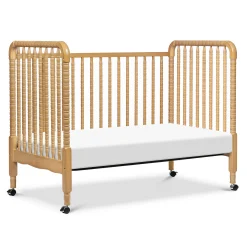 Jenny Lind Stationary Crib - Honey