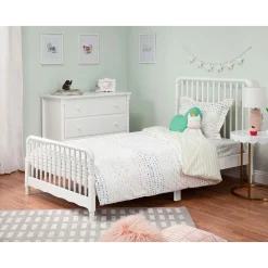 Jenny Lind Twin Bed - White