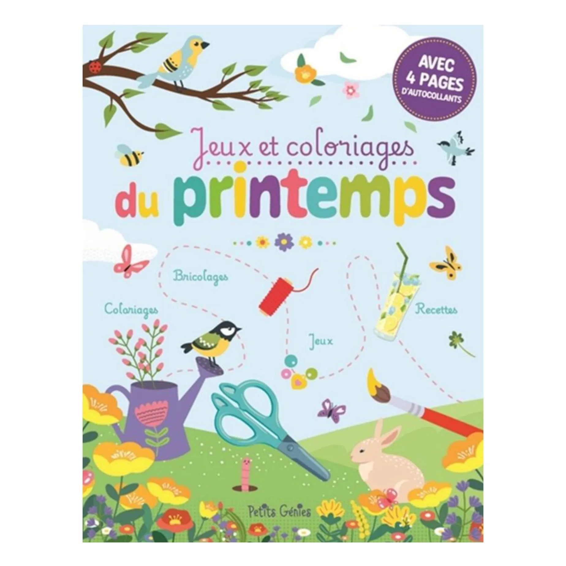 Jeux Et Coloriage Du Printemps