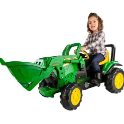 John Deere Front Loader - Green/Yellow