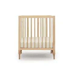 Jolly 3-In-1 Convertible Crib - White/Natural