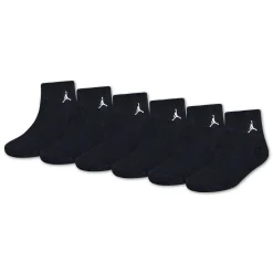 Jordan Ankle Socks 6pck 3j-7j