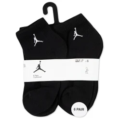 Jordan Ankle Socks 6pck 3j-7j