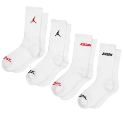 Jordan Crew Socks (6) sizes: 3j-7j