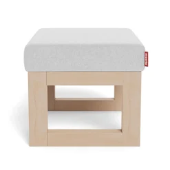 Joya Ottoman - Ash / Maple