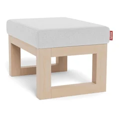 Joya Ottoman - Ash / Maple