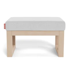 Joya Ottoman - Ash / Maple