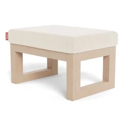 Joya Ottoman - Sand / Maple