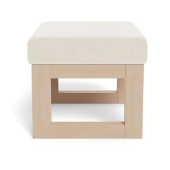 Joya Ottoman - Sand / Maple