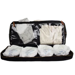 Juliette-black Diaper Bag