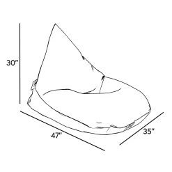 Junior Bean Bag Original- Bordeaux