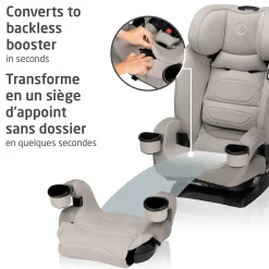 Kani 4-in-1 Convertible Car Seat - Oyster Shell