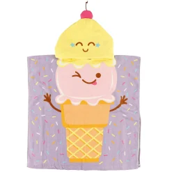 Kid Hooded Towel - ice Cream