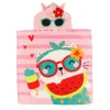 Kid Hooded Towel - Summer Kitty