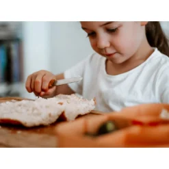 Kiddikutter Child Safe Knif with Wood Handle