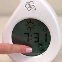 Klöck Rechargeable Night Light & Learning Alarm Clock