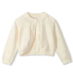 Knit White Cardigan 6-24m