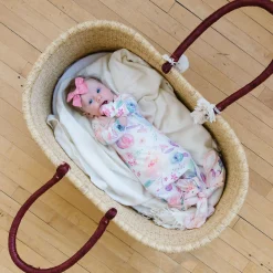 Knotted Gown 0m+ - Bloom Flower