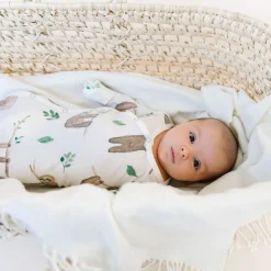 Knotted Gown 0m+ - Noah the Sloth