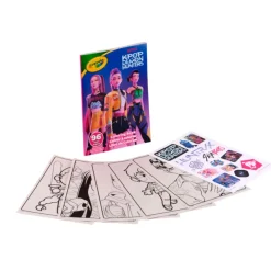 KPOP Demon Hunters Colouring Book