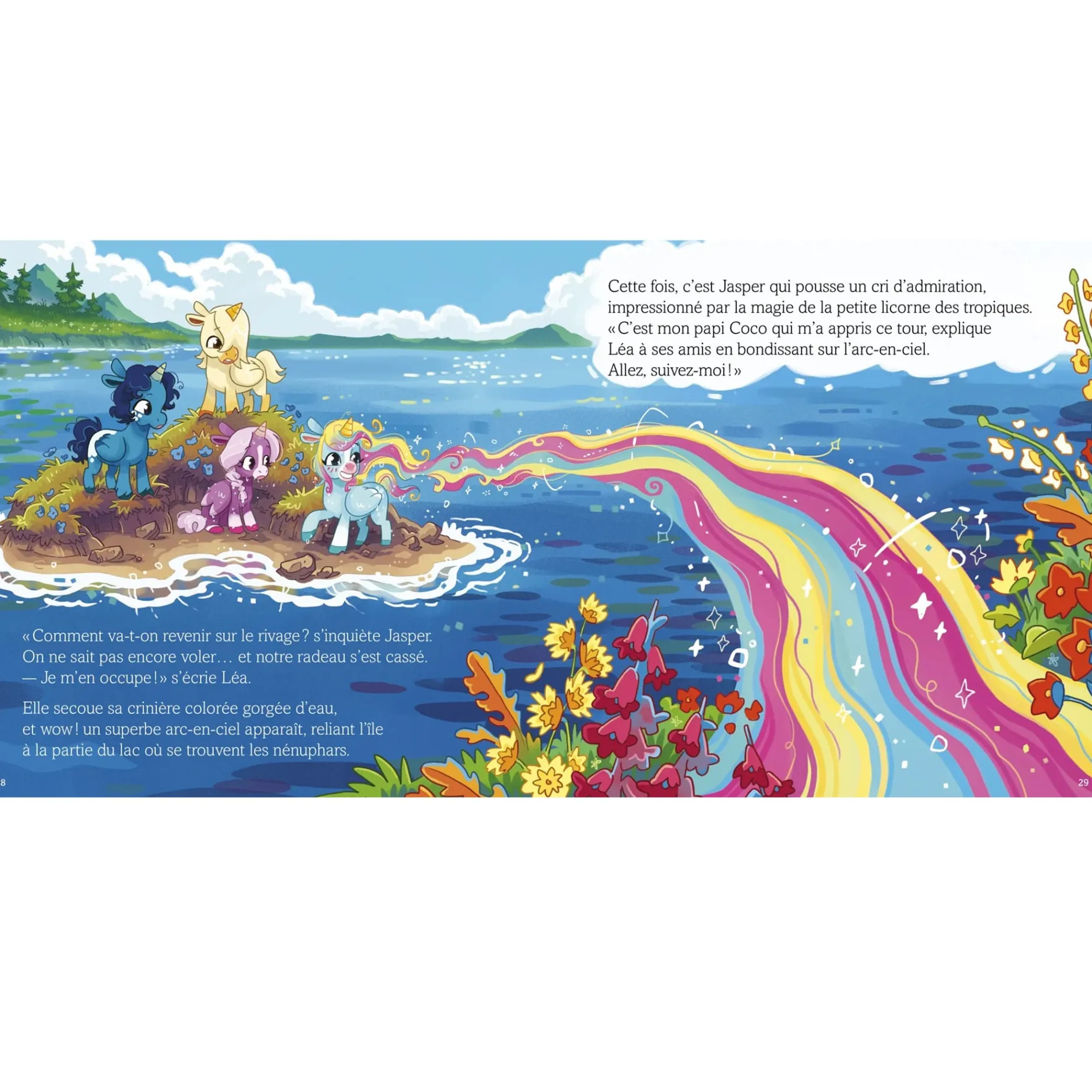 Léa La Licorne Se Fait Des Amis