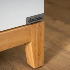 LaLa Big 6-drawer Dresser - White/Natural